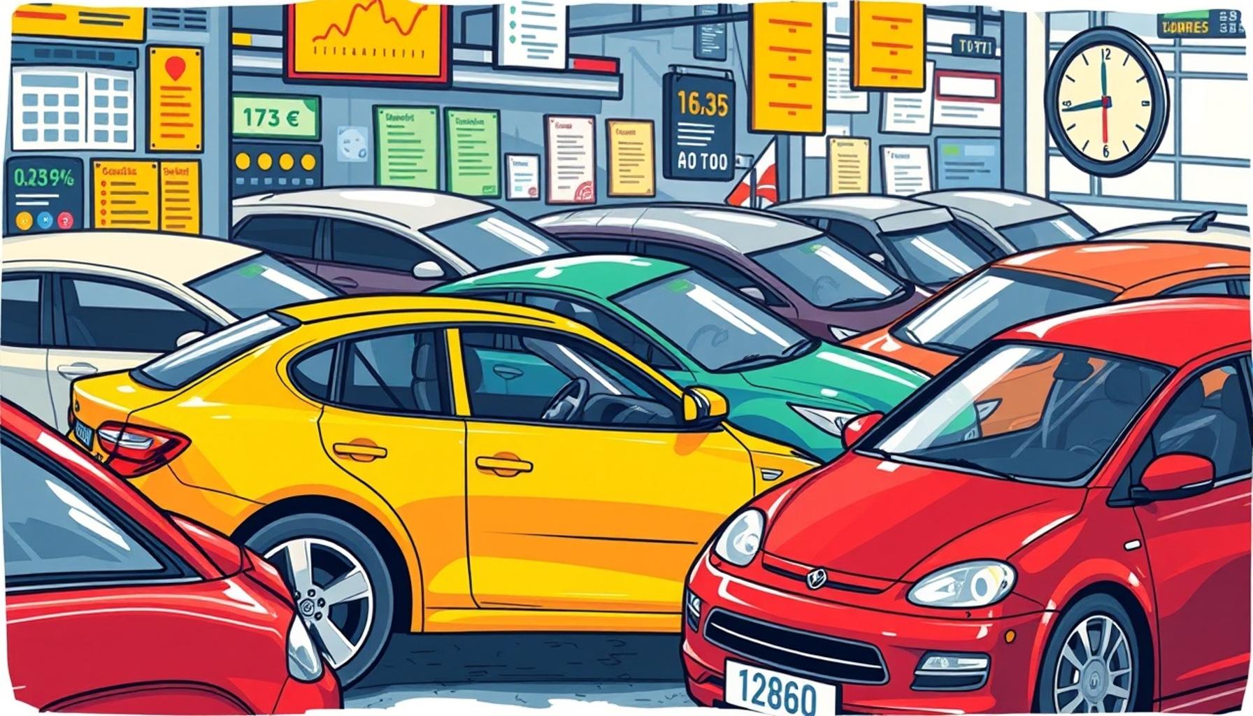 金融情報と自動車市場：経済動向が自動車販売に与える影響