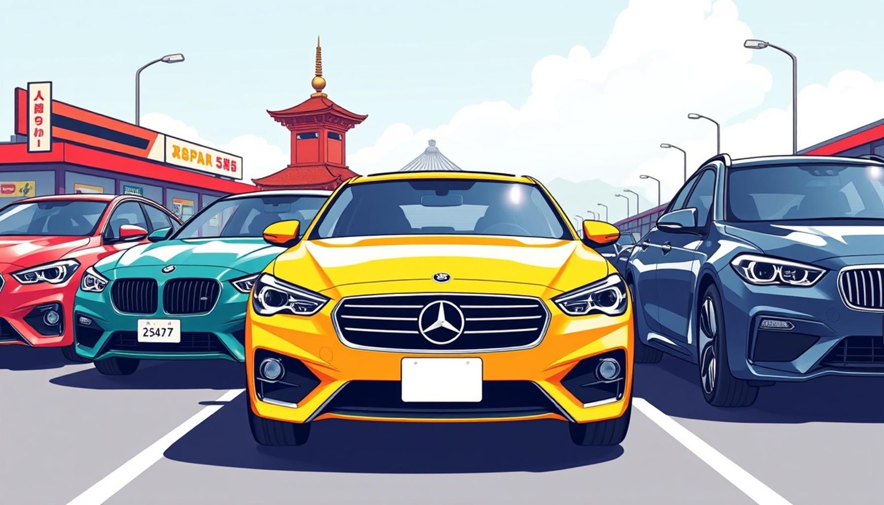 日本のファッション文化における車の役割：高級車がスタイルとブランドに与える影響