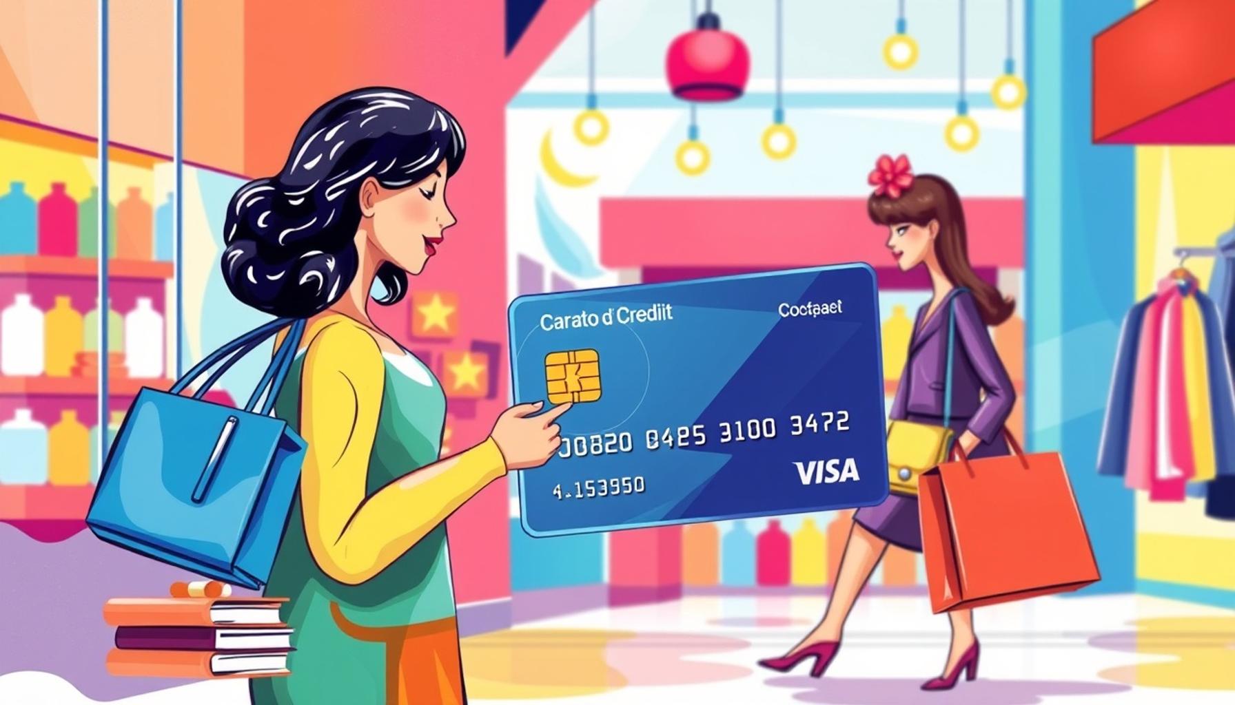 Estratégias de marketing para incentivar o uso de cartões de crédito em lojas de moda